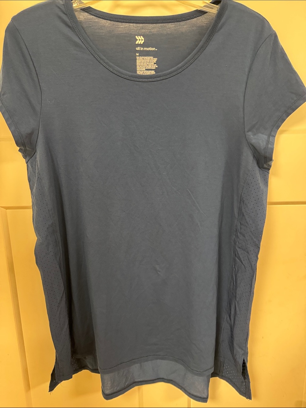 all in motion Women's Slate Blue Short-Sleeve Active Tee